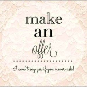 ACCEPTING REASONABLE OFFERS 💓